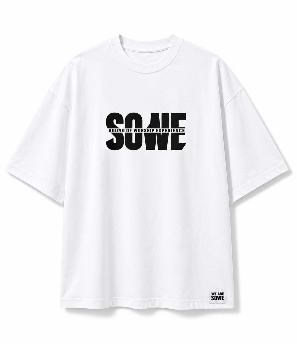 SOWE White T-Shirt - Black Edition